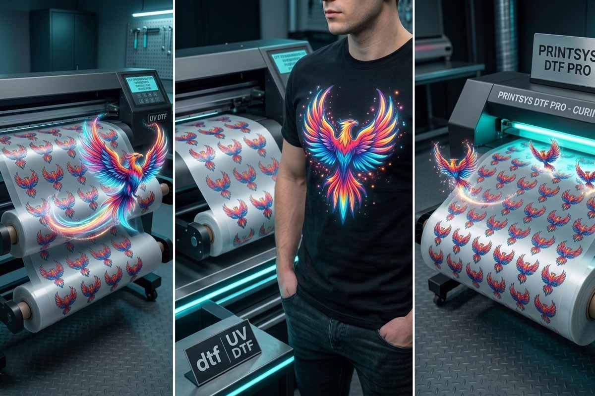DTF tisak i UV DTF naljepnice Hrvatska – Oric printer, preslikači na foliji i gotova majica s otiskom, dtfX.hr